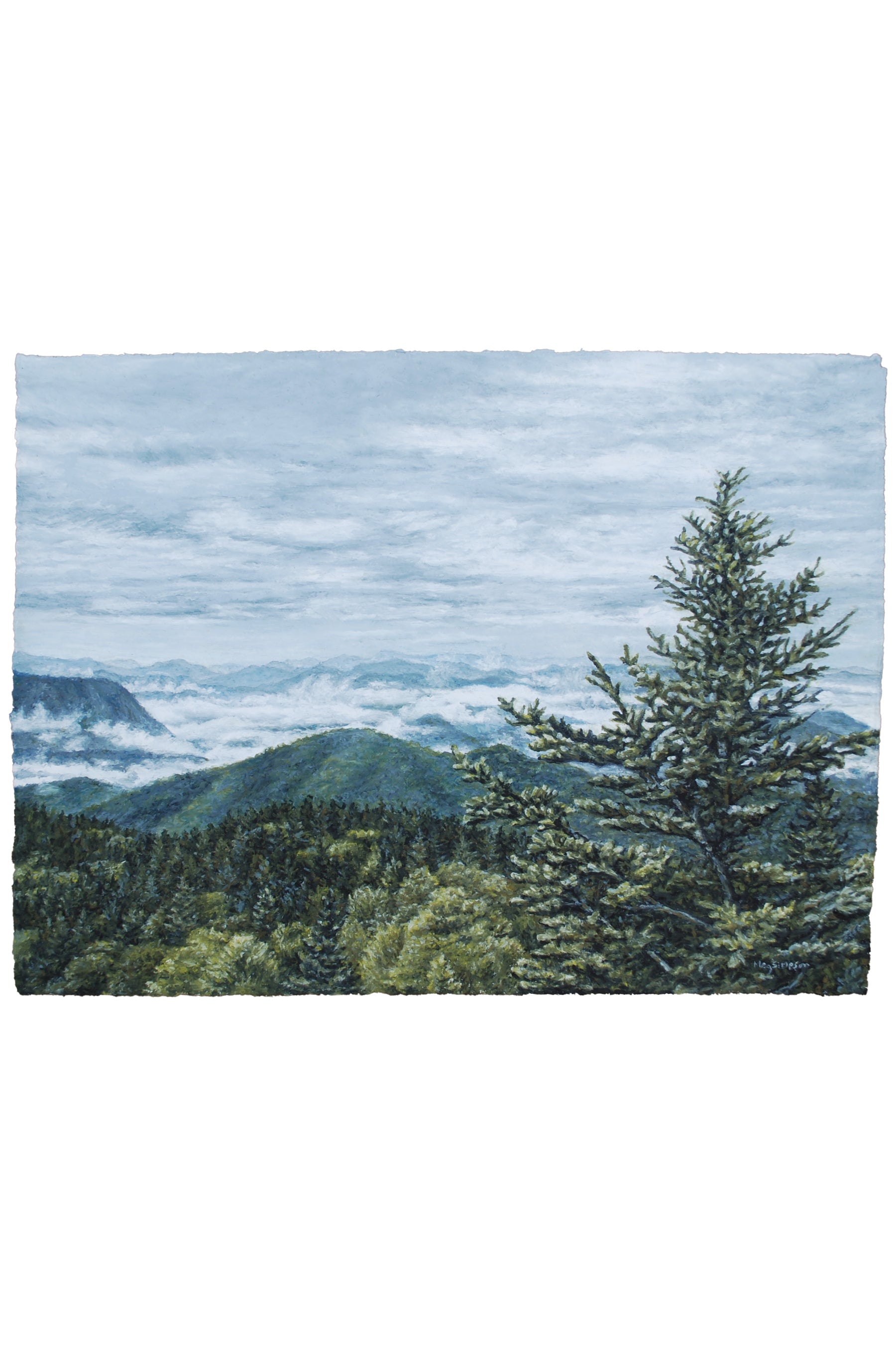 Blue Ridge Overlook - Original