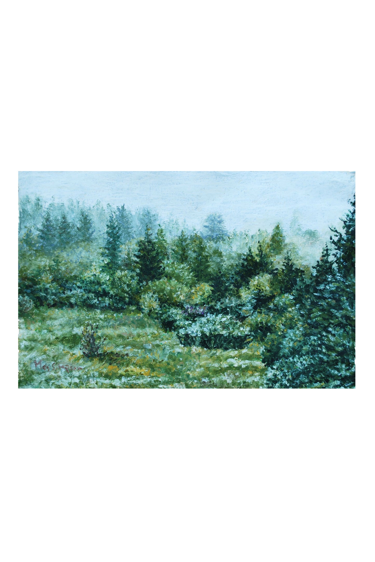 Fog on the Mountain - Print