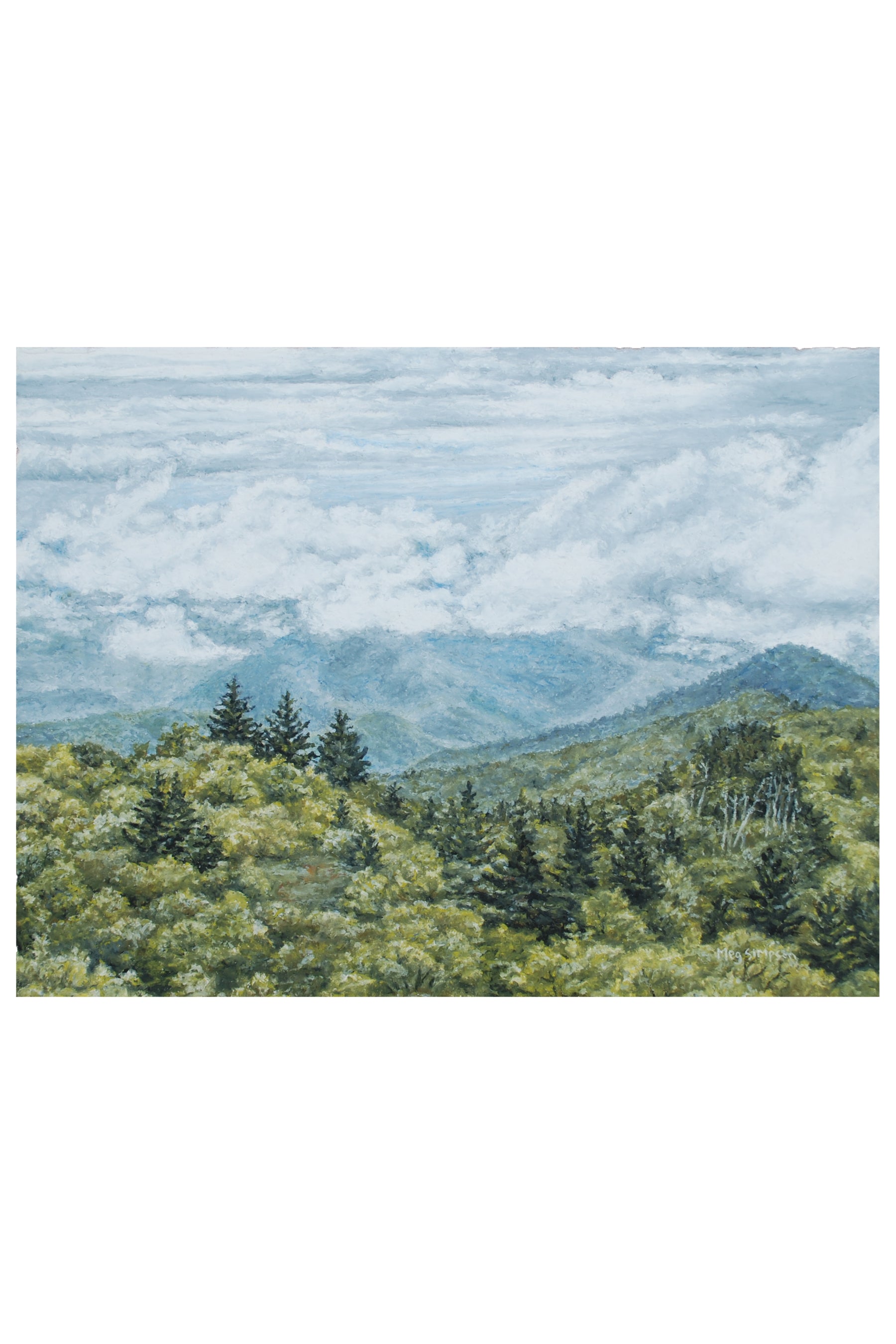 Over The Hills - Print