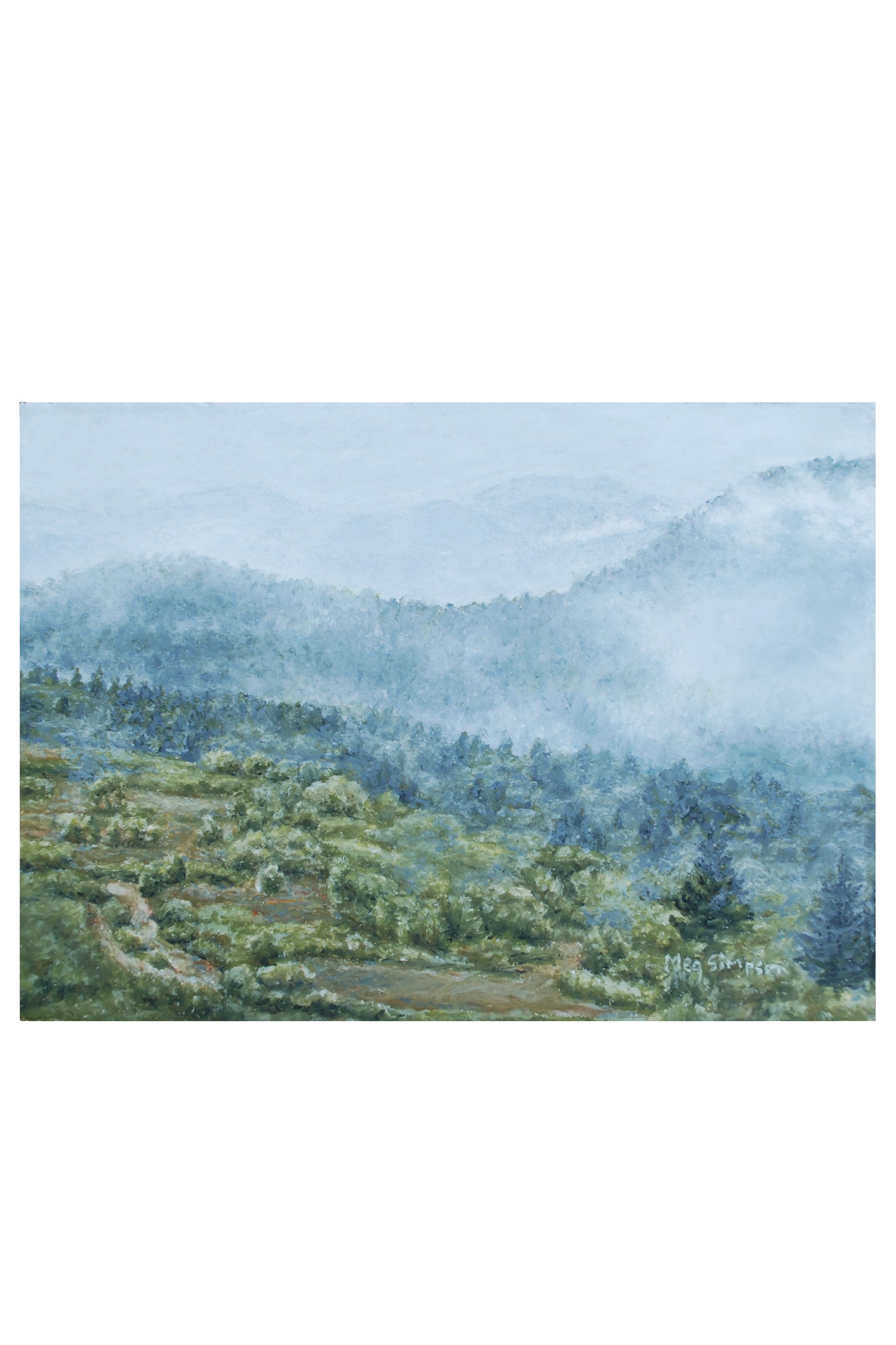 Foggy Trails - Print