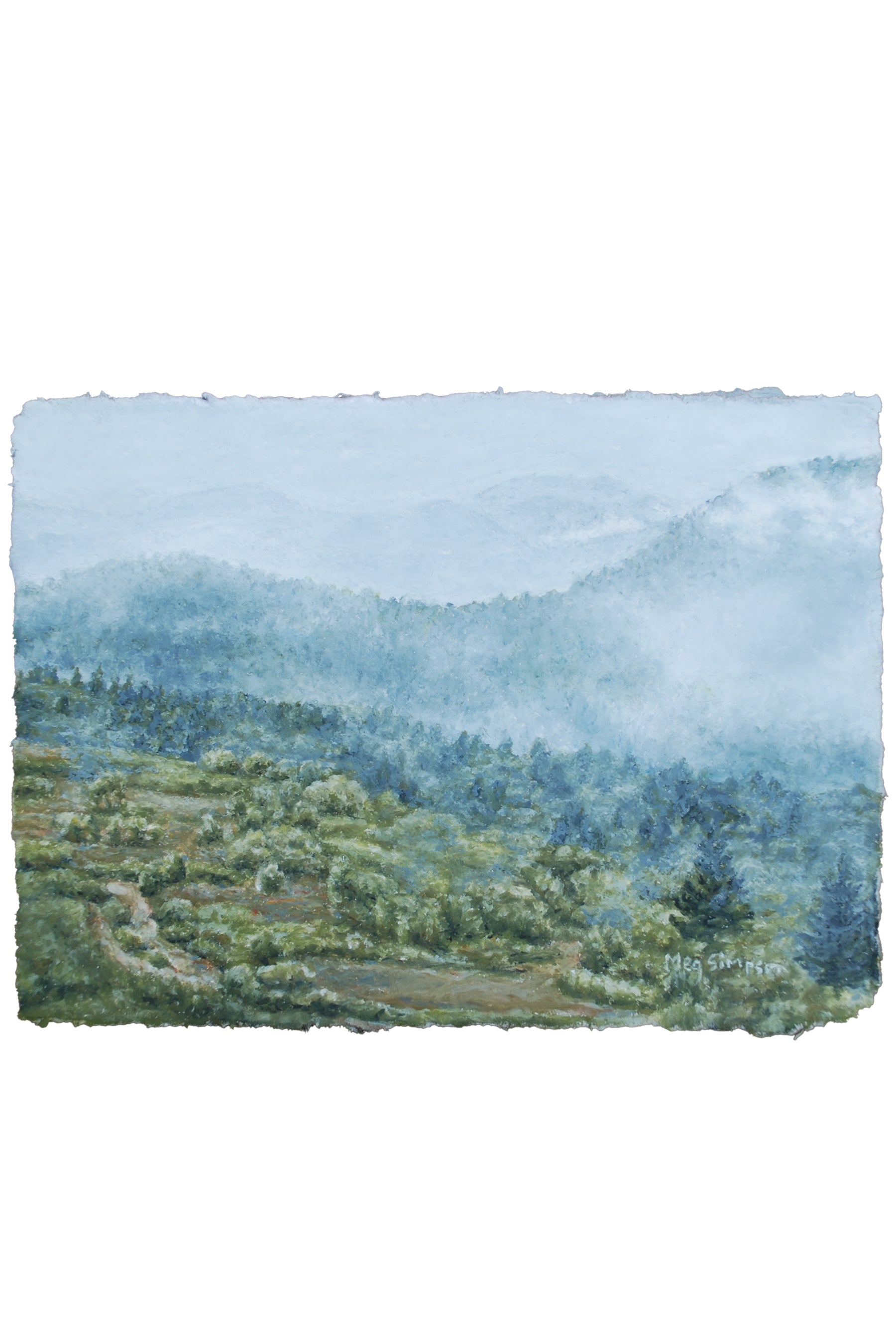 Foggy Trails - Original