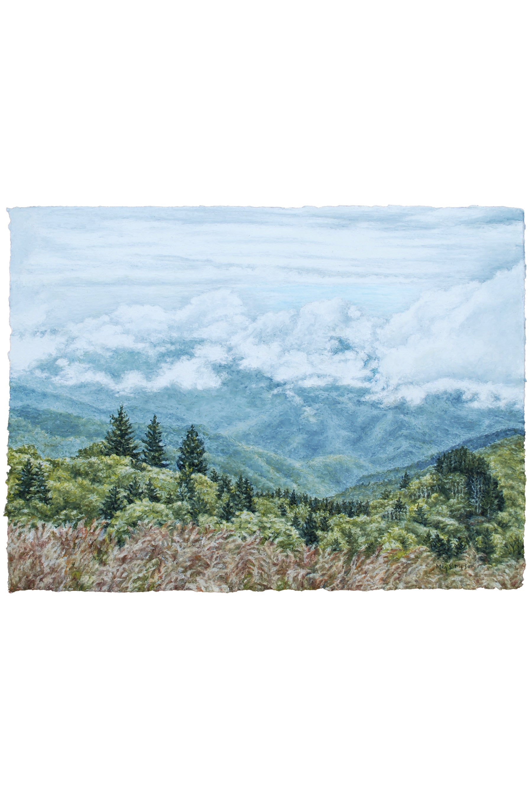 Grassy Ridgeline - Original
