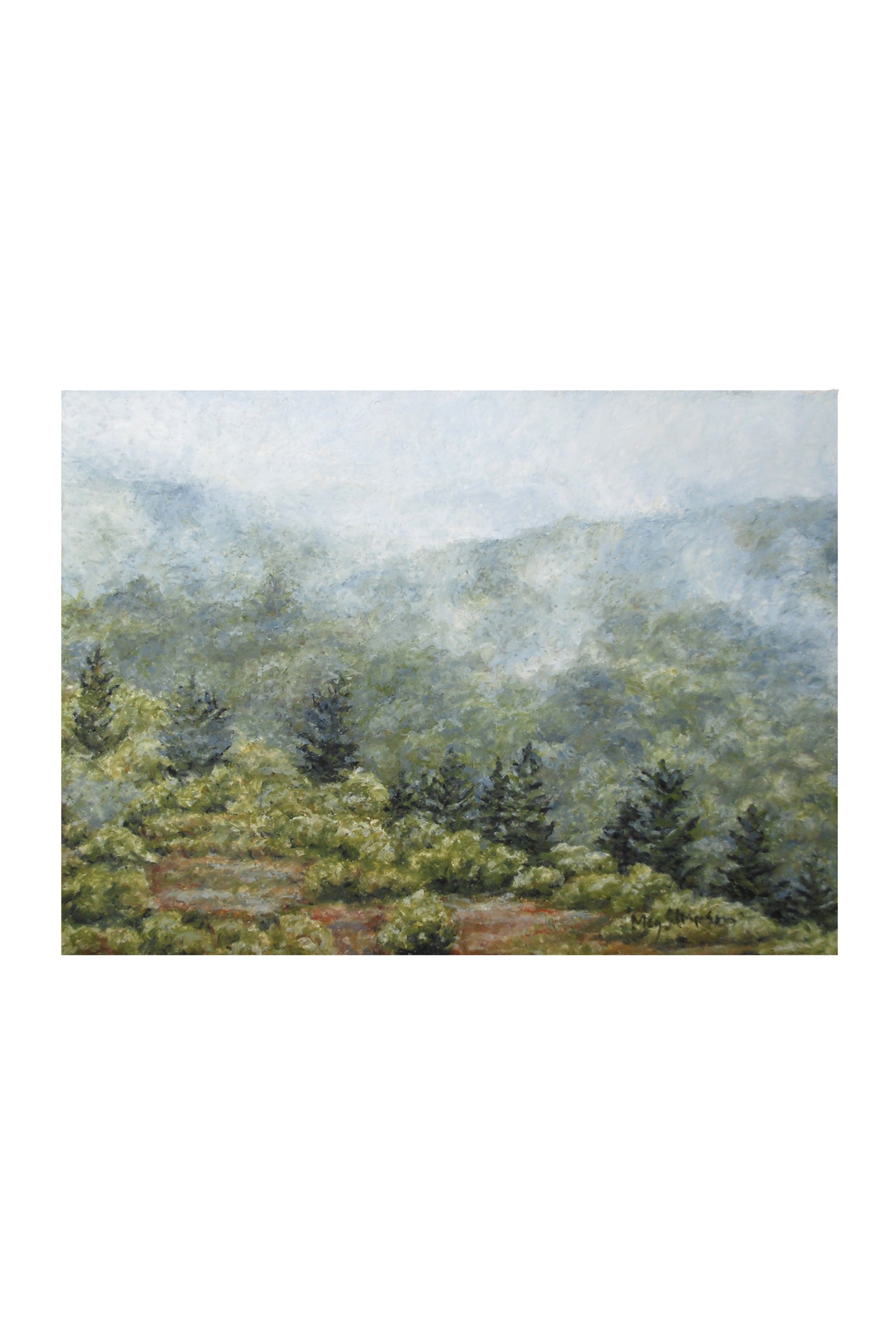 Hillside Fog - Print